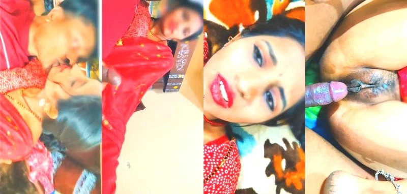 Desi Bhabhi Handjob and Anal Fucking